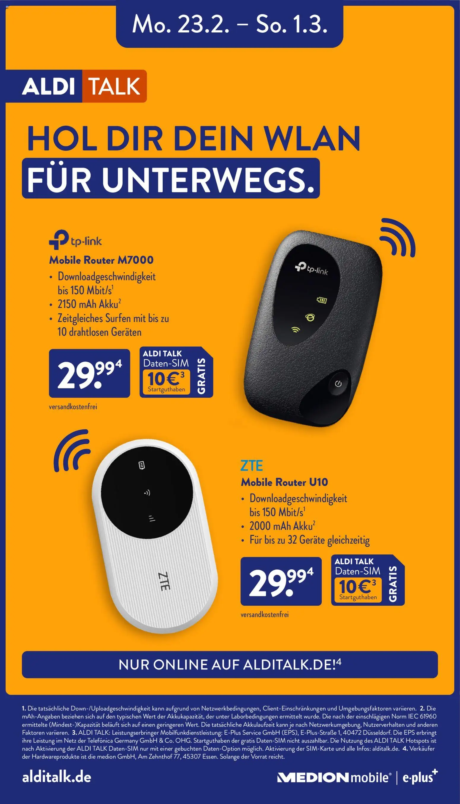 Aldi Prospekt 	 – gültig ab 23.02.2026 | Seite: 39