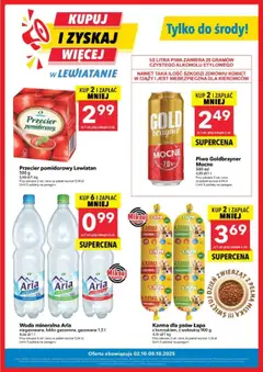 Pogląd oferty "Lewiatan gazetka - Kupuj i zyskaj więcej" - ważna od 02.10.2025