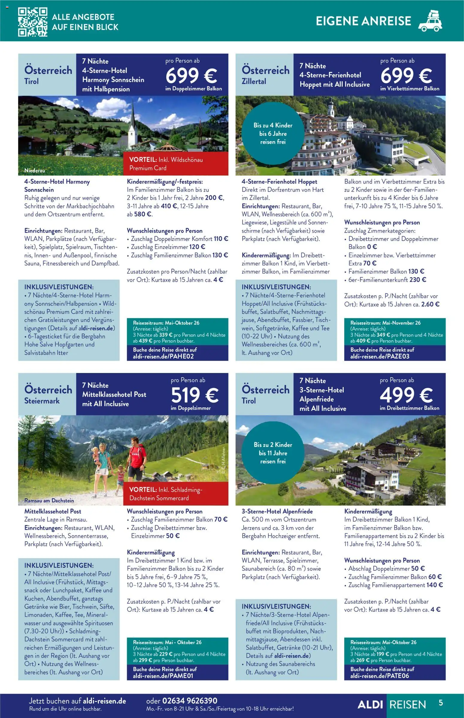 Aldi Reisen  Reisemagazin – gültig ab 01.04.2026 | Seite: 5