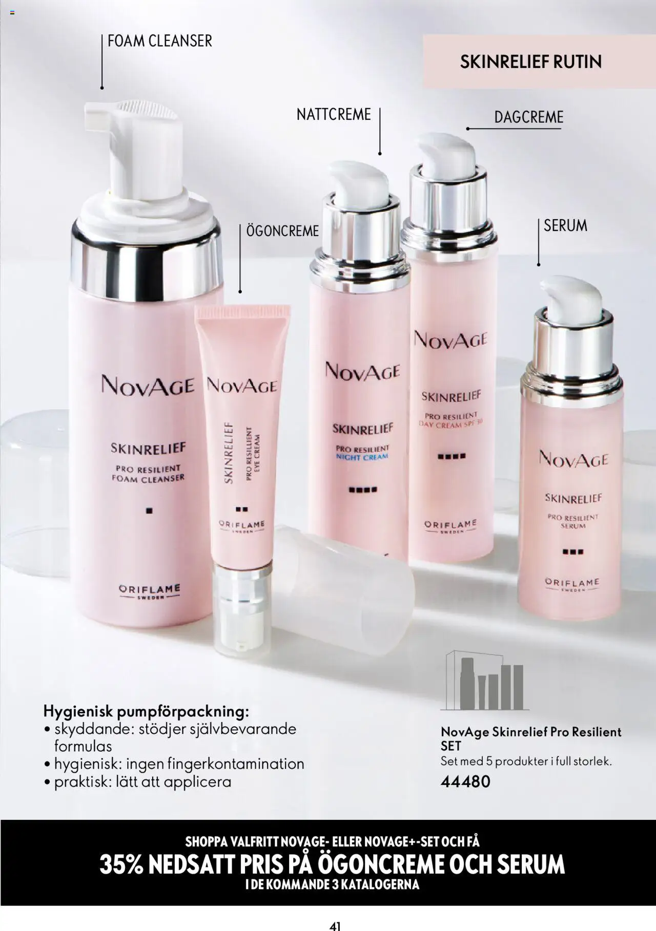 Oriflame reklamblad aktuell från 23.11.2023 | Sida: 41 | Produkter: Set, Serum