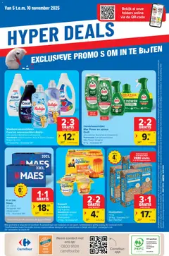 Carrefour - Hypermarkten Promoties  - Voorbeeld van een folder van Carrefour, geldig van 05.11.2025 | Pagina: 50