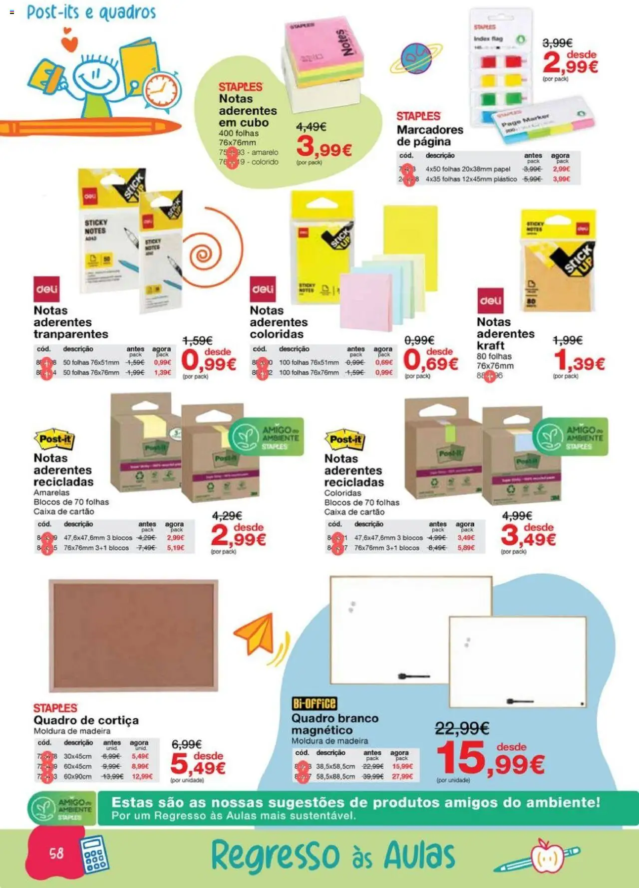 Staples - Folheto Regresso às Aulas 2025 │ válido de 18.08.2025 | Página: 58 | Produtos: Moldura, Quadro, Caixa
