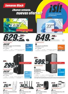 Vista previa Media Markt Black Friday válido desde el 12.11.2025 | Página: 11 | Productos: PC sobremesa, PC, Disco