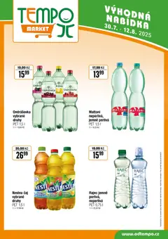 Tempo leták od 30.07.2025 | Strana: 12 | Produkty: Mattoni, Mango, Nestea, Nestea čaj