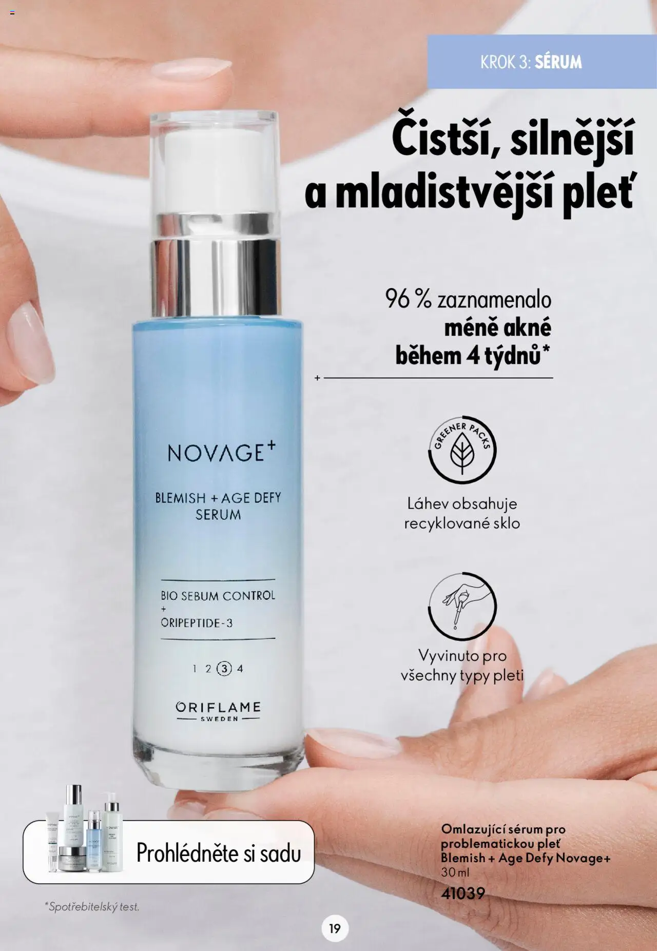 Oriflame katalog Novage+ od 23.04.2024 | Strana: 19