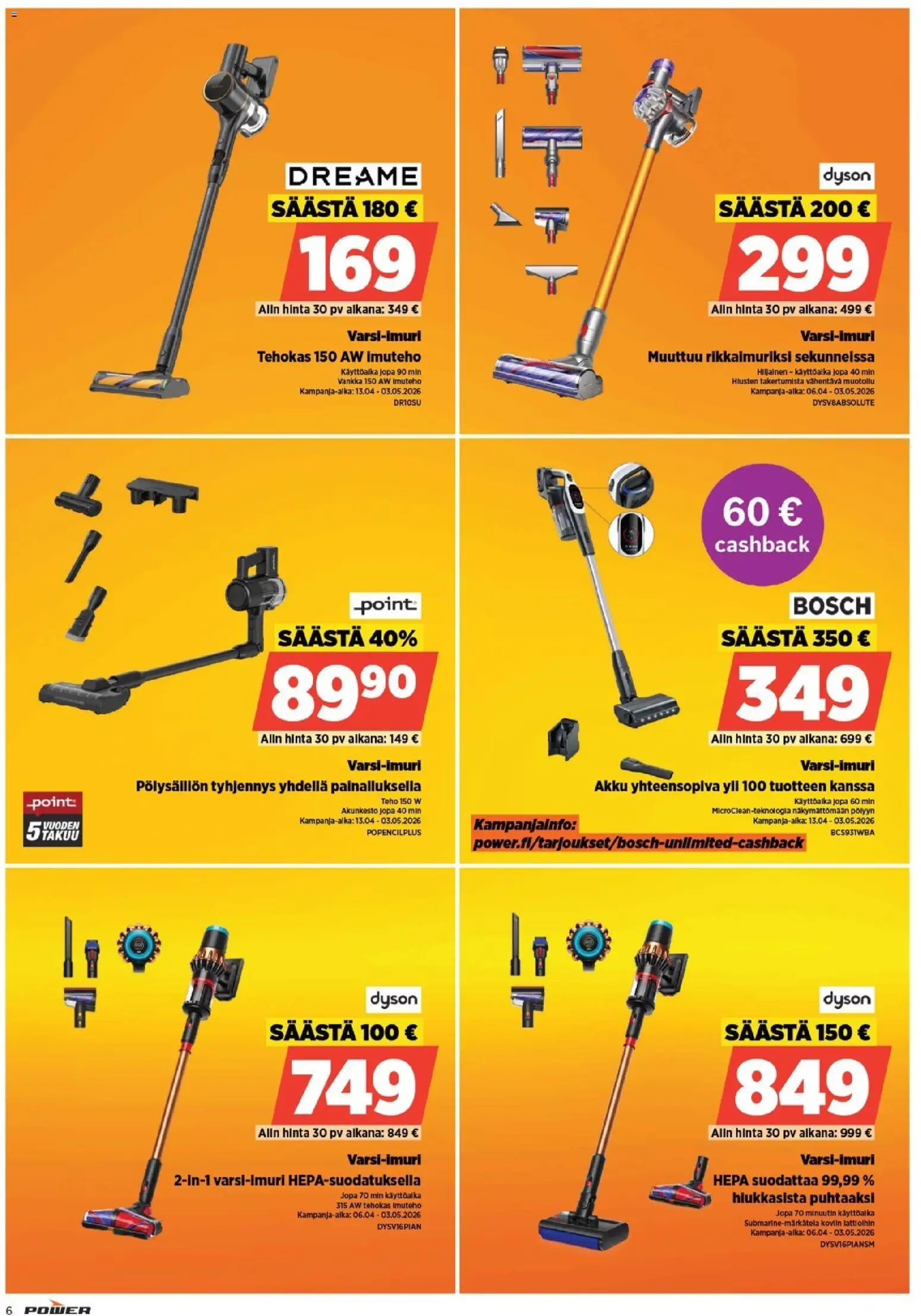 Power tarjoukset – voimassa 27.04.2026 alkaen | Sivu: 7