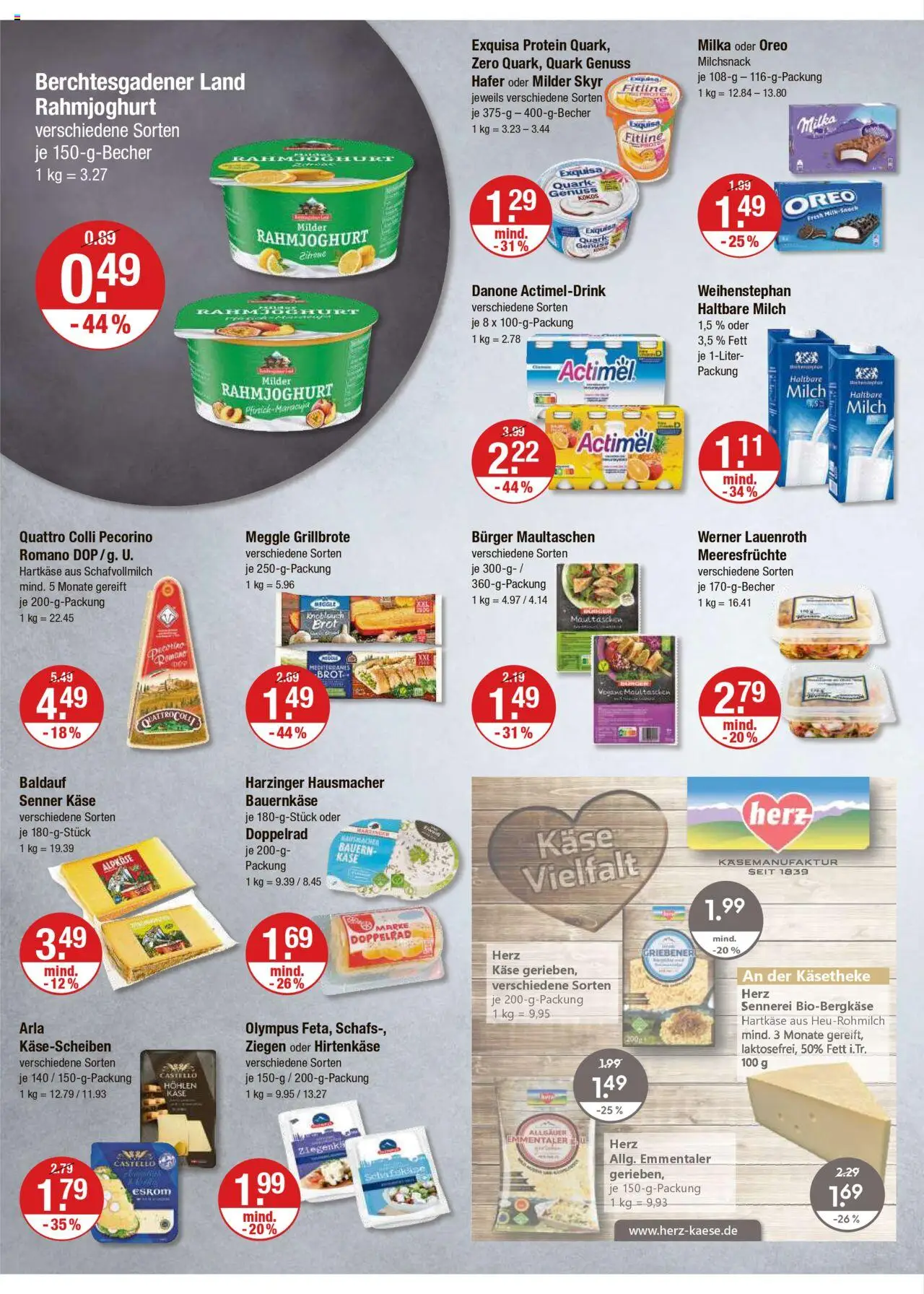V-Markt - Oberpfalz - gültig ab dem 07.08.2025 | Seite: 6 | Produkte: Milch, Skyr, Meeresfrüchte, Knoblauch