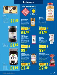 Preview of Lidl - Lidl Weekly valid from 05.02.2026 | Page: 19 | Products: Garlic, Bread, Honey, Raspberry