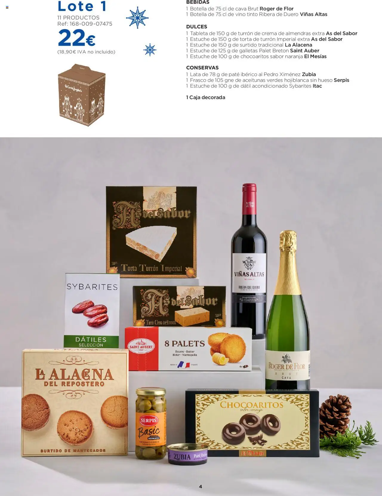 Hipercor catálogo │ válido desde el 06.10.2025 | Página: 4 | Productos: Vino, Tableta, Crema, Caja