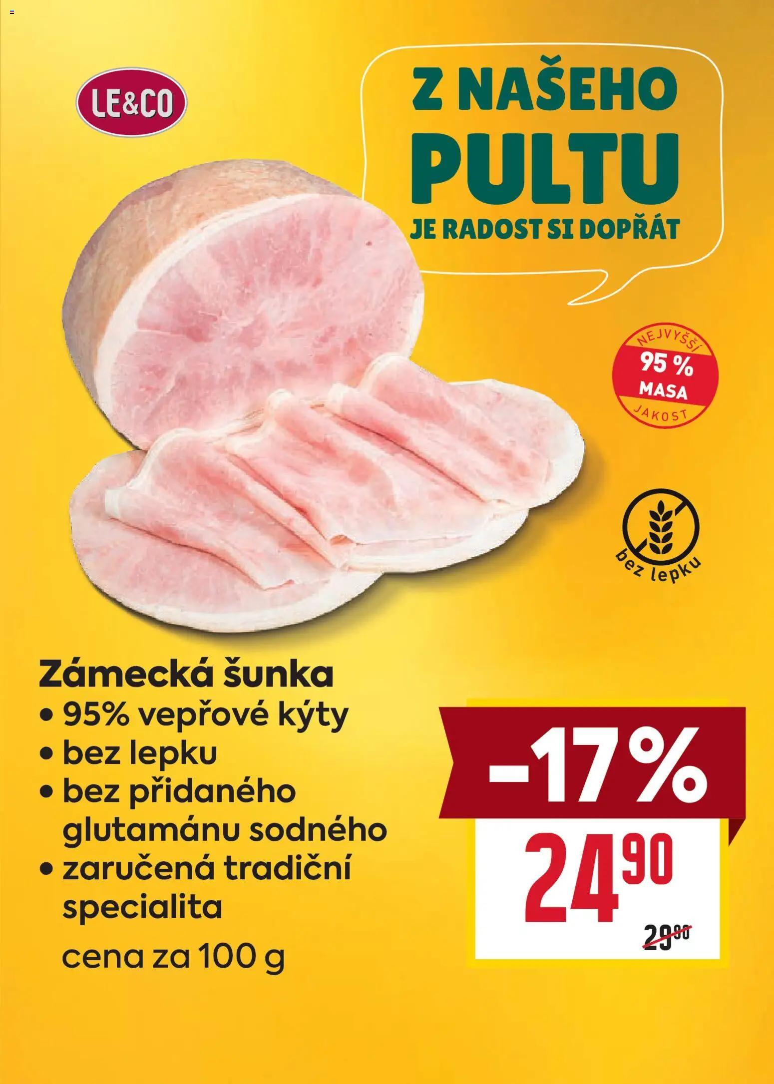 Billa Velký leták od 05.11.2025 | Strana: 5 | Produkty: Šunka