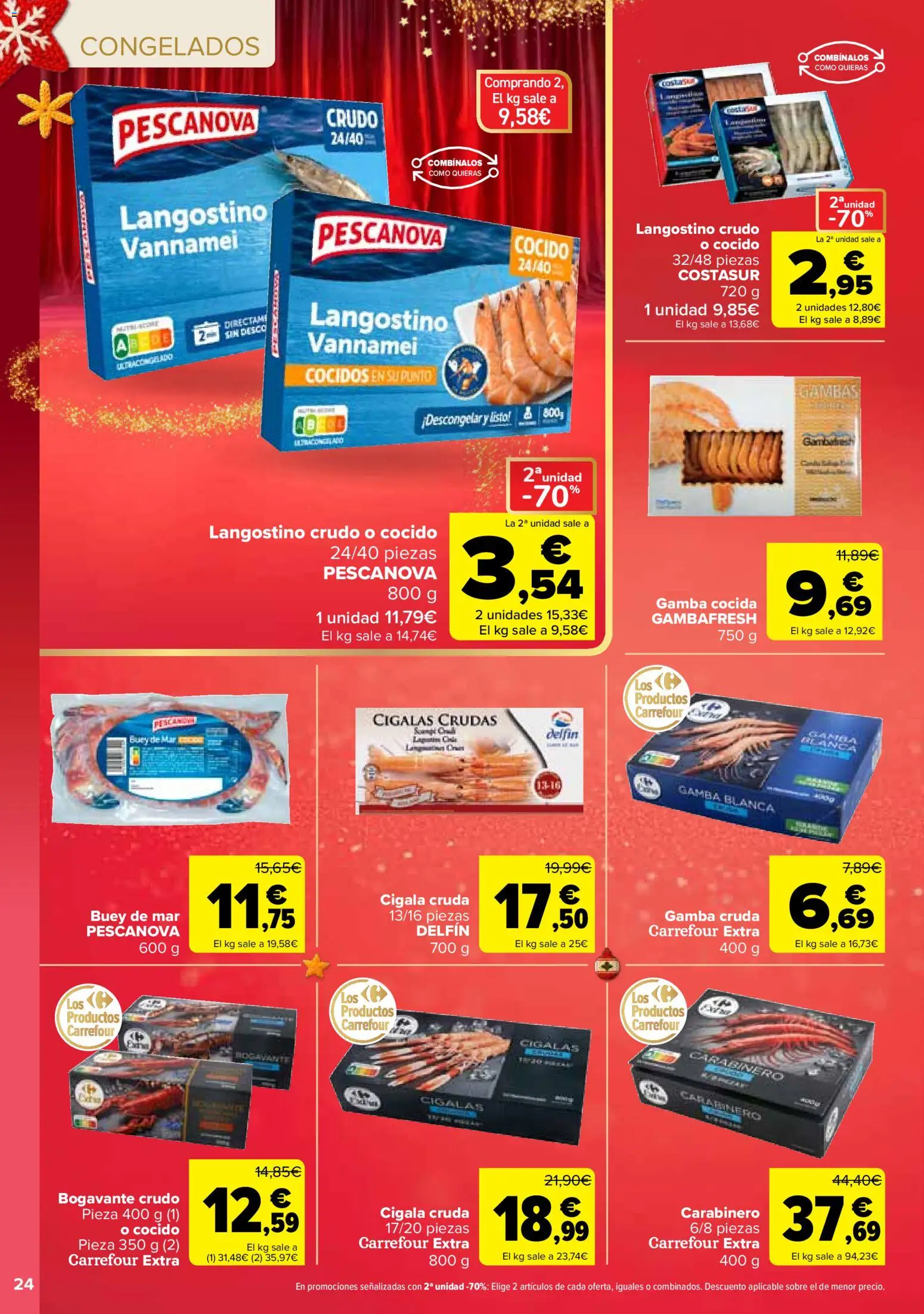Carrefour folleto │ válido desde el 12.12.2025 | Página: 26 | Productos: Langostino, Gamba