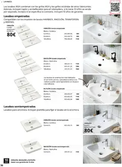 Vista previa Catálogo IKEA Baños válido desde el 01.02.2026 | Página: 36 | Productos: Muebles, Lavabo