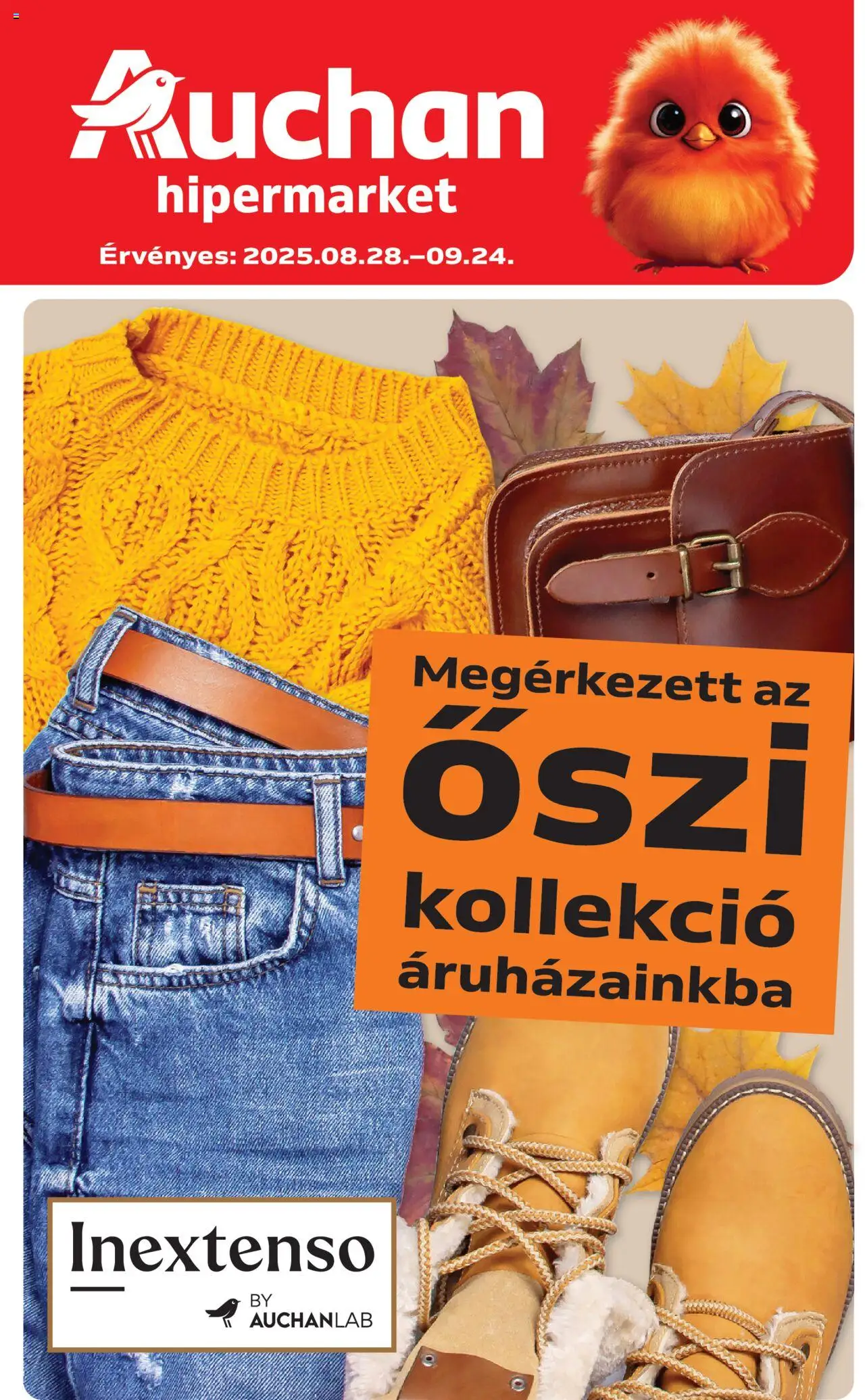 Auchan akciós ujság - amely érvényes a következő dátumtól: 28.08.2025 | Oldal: 1