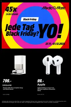 Media Markt - Black Friday ab 27.11.2025 gültig