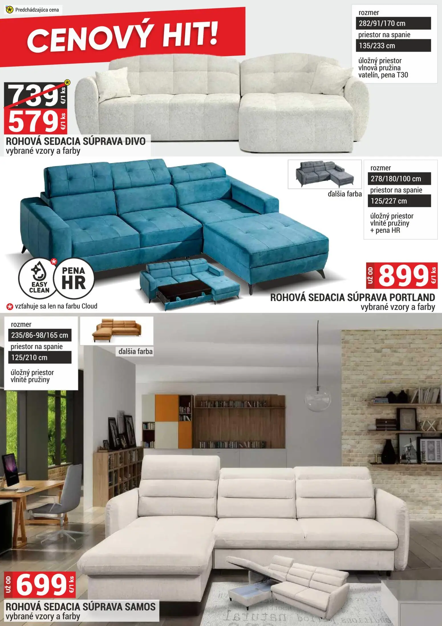 Nové Merkury Market akcie – leták je platný od 01.11.2025 | Strana: 11 | Produkty: Rohová sedacia súprava, Sedacia súprava