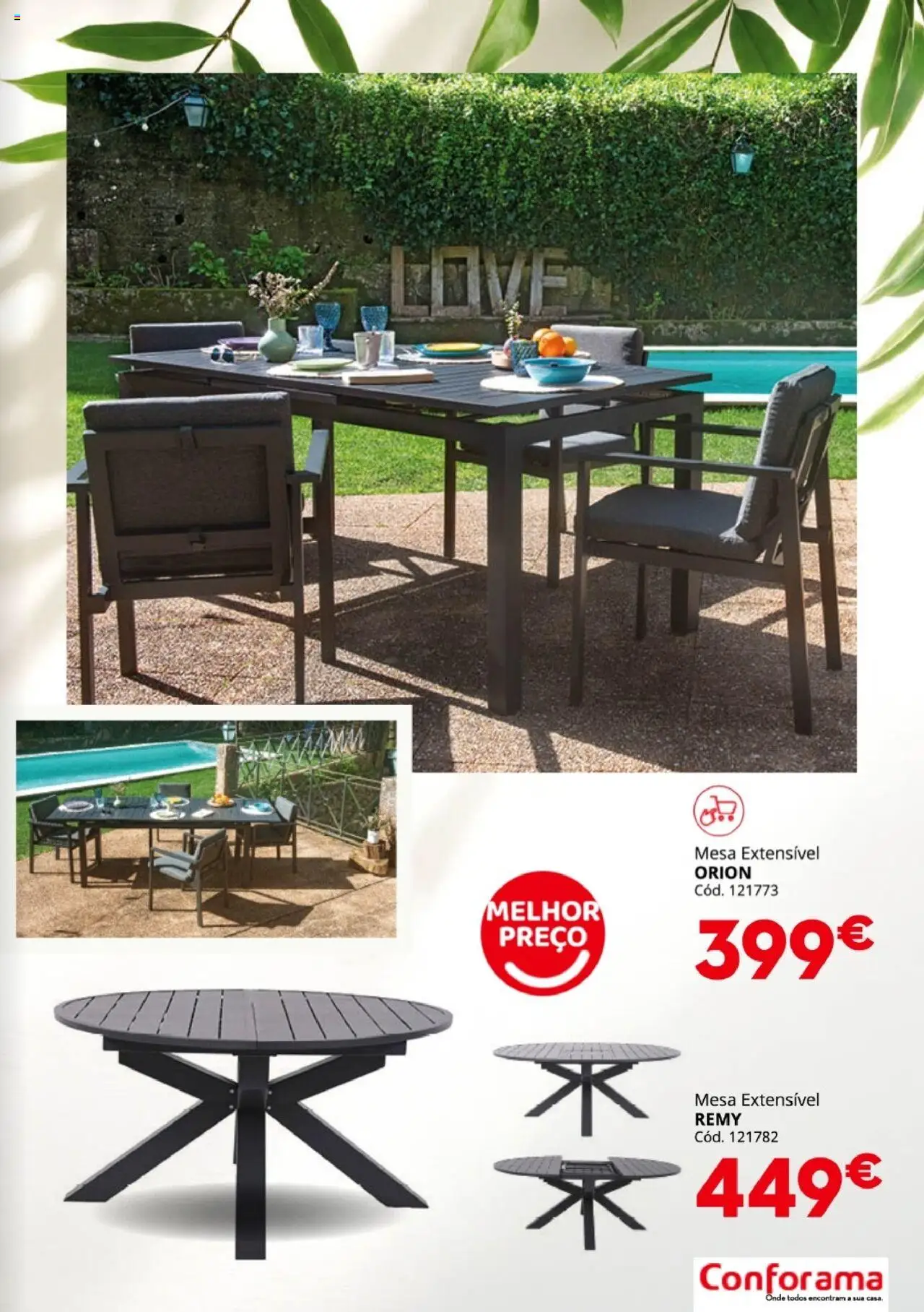 Conforama folheto │ válido de 20.03.2025 | Página: 19 | Produtos: Mesa
