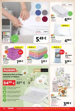 Plodine katalog | vrijedi od 20.08.2025 | Stranica: 36 | Proizvodi: Jastuk, Krpa, Stolnjak, Plahta