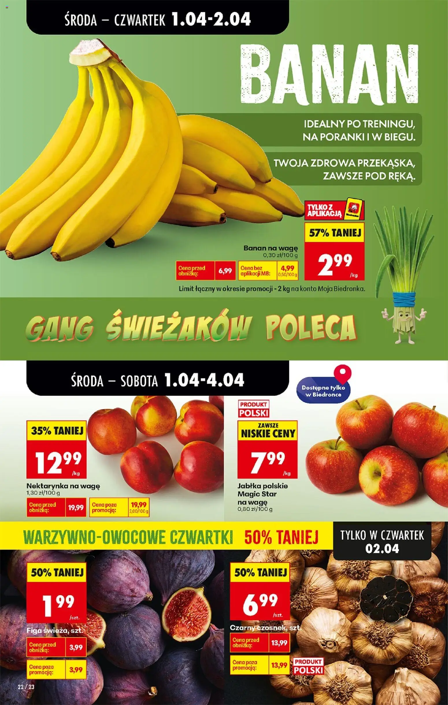 Biedronka Polsko leták - Codziennie niskie ceny od 01.04.2026 | Strana: 22