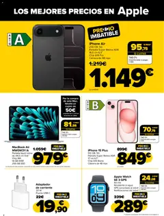 Vista previa Carrefour - Black Friday válido desde el 20.11.2025 | Página: 8 | Productos: Apple, Iphone, Cámara, Adaptador