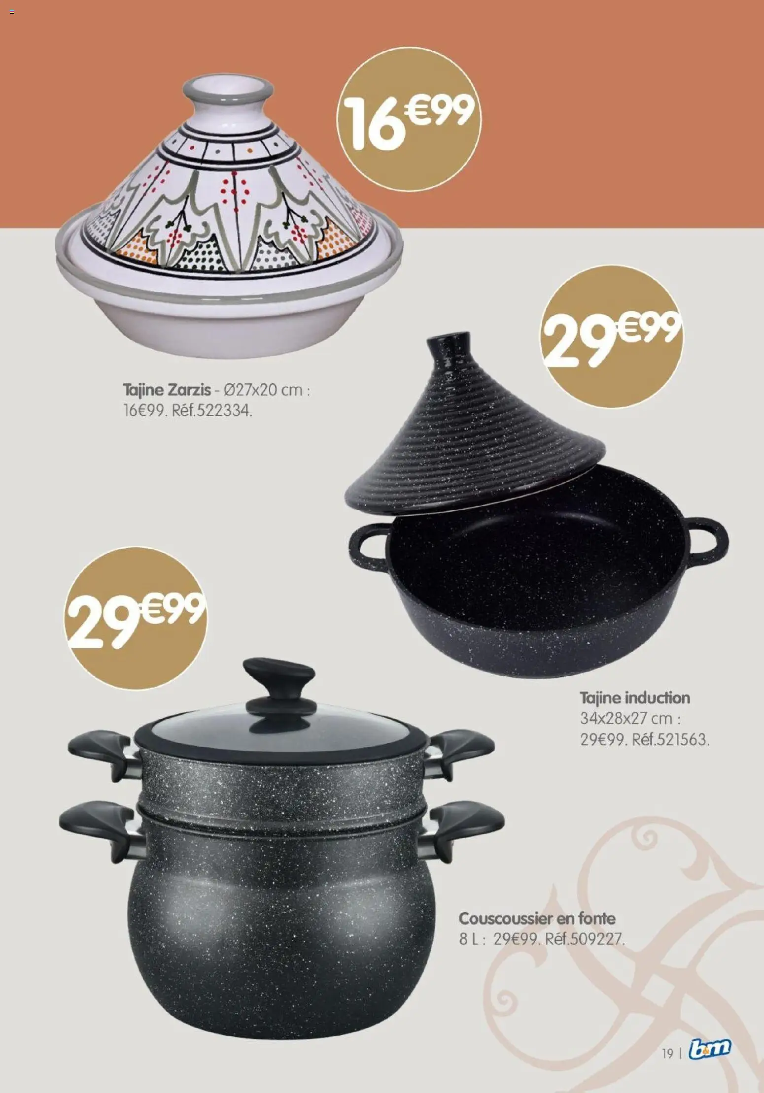 {H1} | Page: 19 | Produits: Tajine