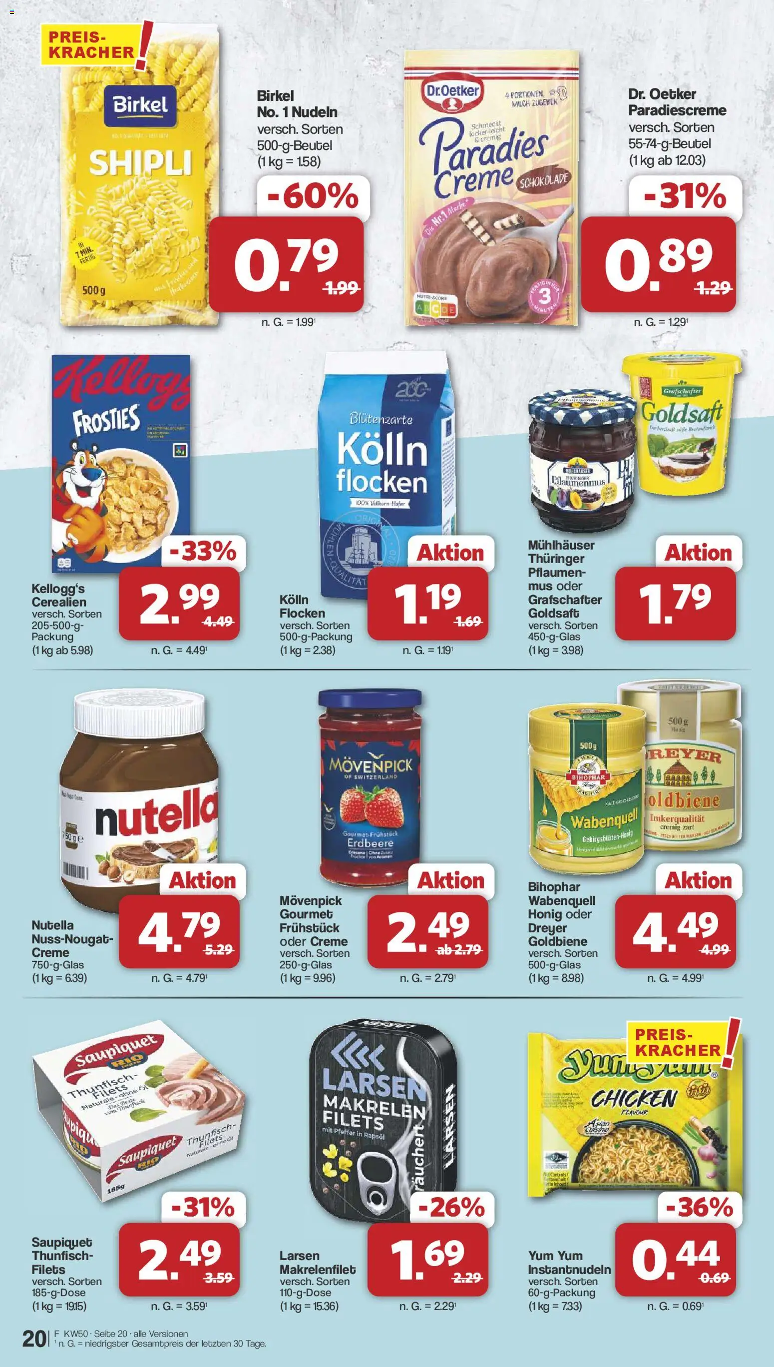 Famila Nordwest Prospekt 	 – gültig ab 08.12.2025 | Seite: 21 | Produkte: Milch, Schokolade, Creme, Pfeffer