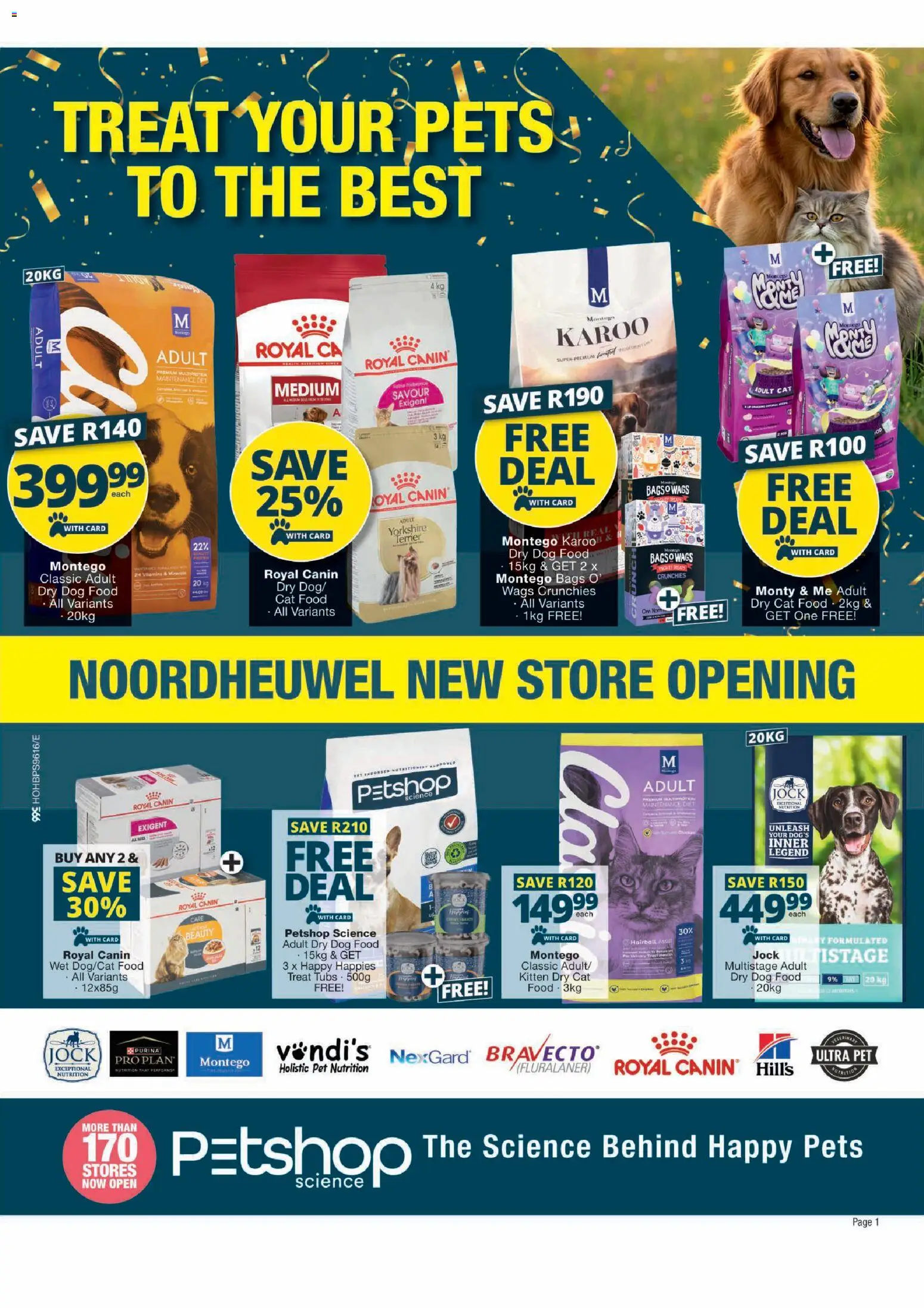 New Checkers catalogue – valid from 26.03.2026 | Page: 1 | Products: Vitamins, Cat food, Dog food