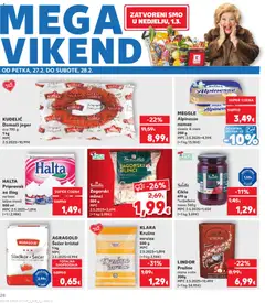 HALTA Pripravak za šlag, na bazi biljne masti 500 ml - Pregled kataloga iz trgovine Kaufland, vrijedi od 25.02.2026 | Stranica: 28