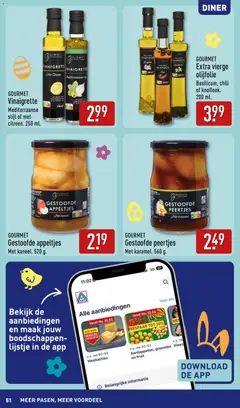 Aldi folder - Paasfolder - Voorbeeld van een folder van Aldi, geldig van 16.03.2026 | Pagina: 51 | Producten: Kisperec, Olijfolie, Fruit, Groenten