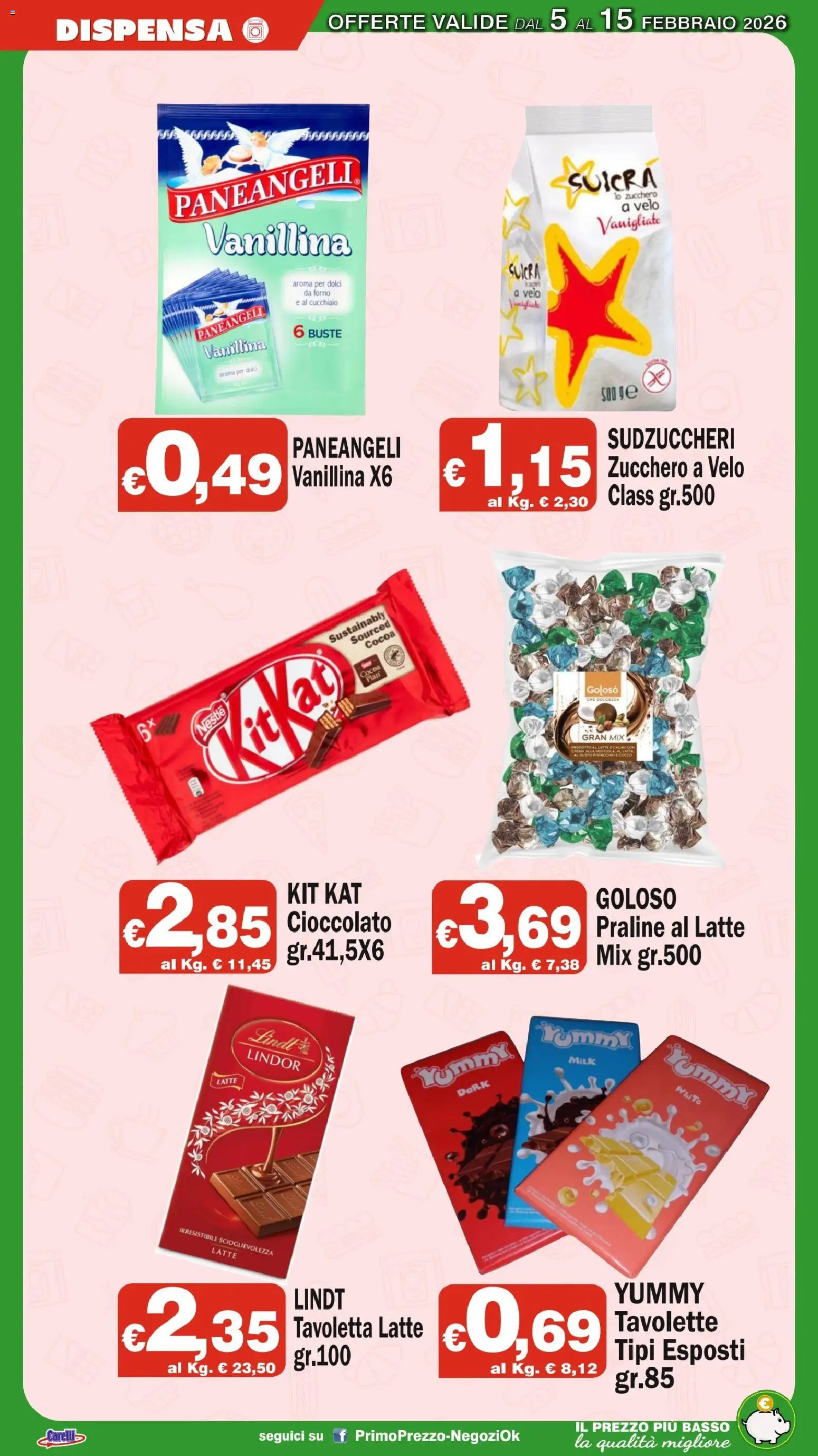 Volantino Primo Prezzo del 05.02.2026 | Pagina: 15