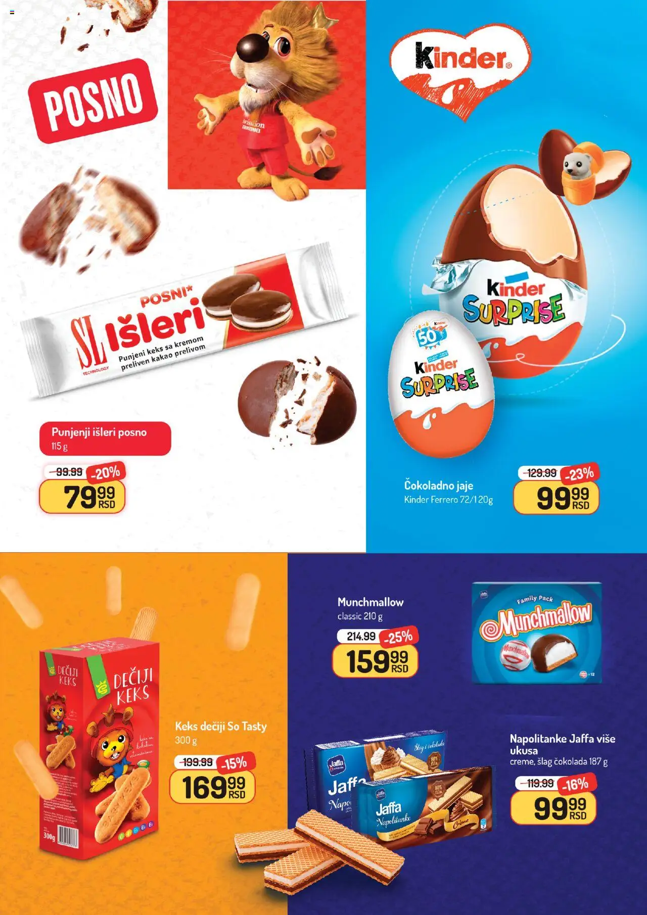 Aman katalog - važi od 20.06.2025 | Strana: 11 | Proizvode: Munchmallow, So, Ferrero, Napolitanke