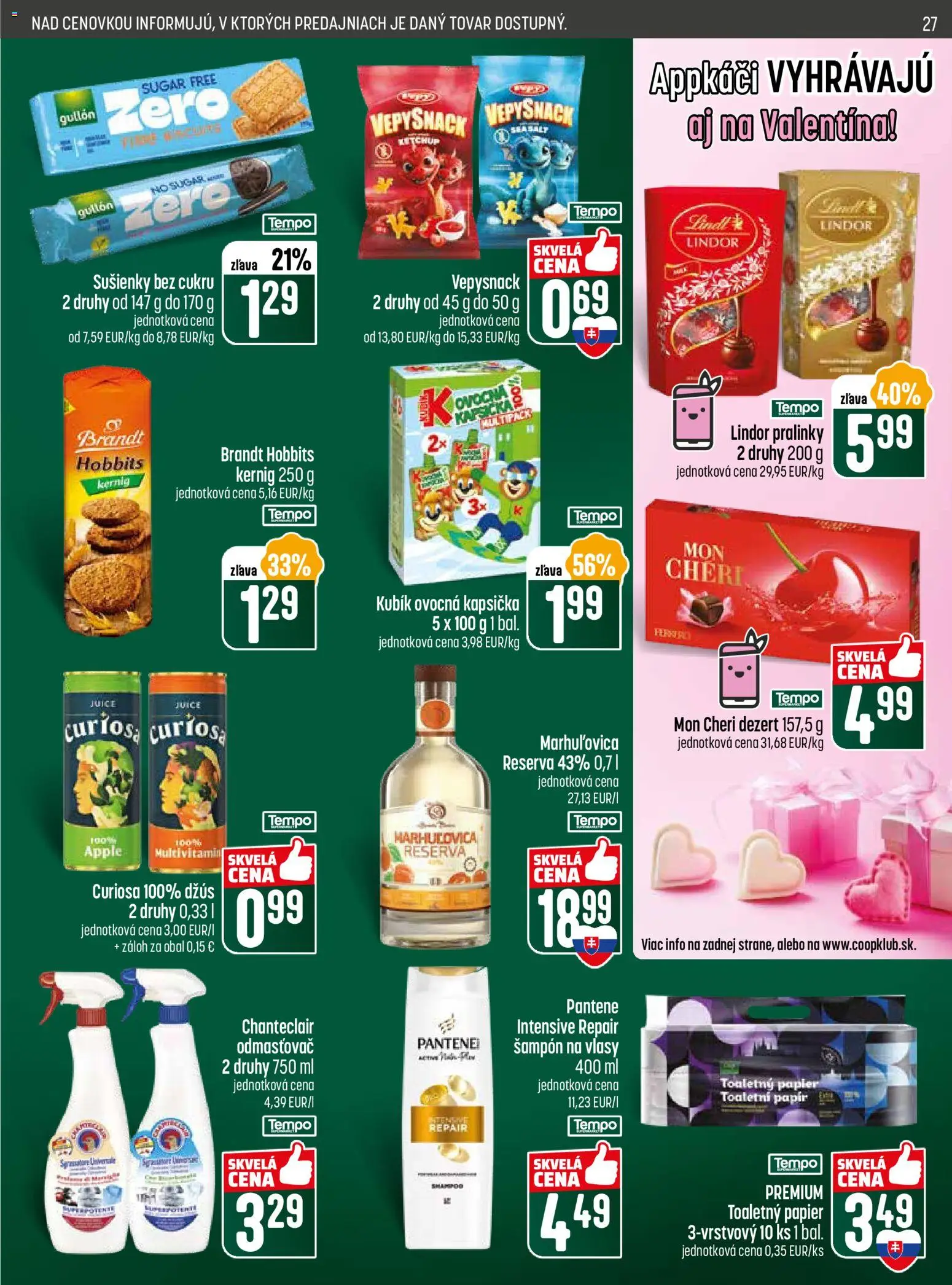 Nové COOP Jednota akcie – leták je platný od 05.02.2026 | Strana: 27