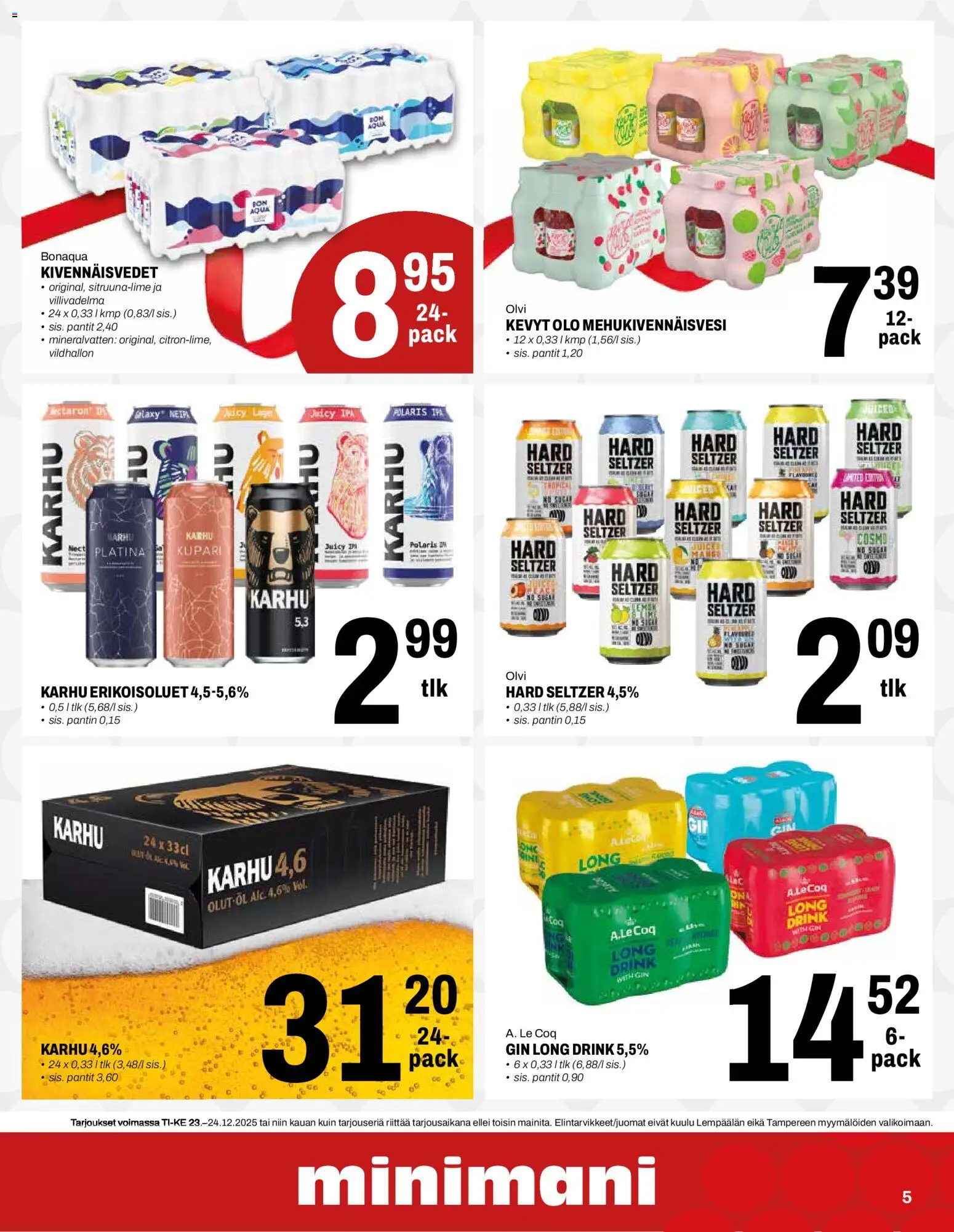 Minimani tarjoukset – voimassa 23.12.2025 alkaen | Sivu: 5