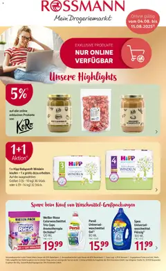 Rossmann Onlineprospekt gültig ab dem 04.08.2025
