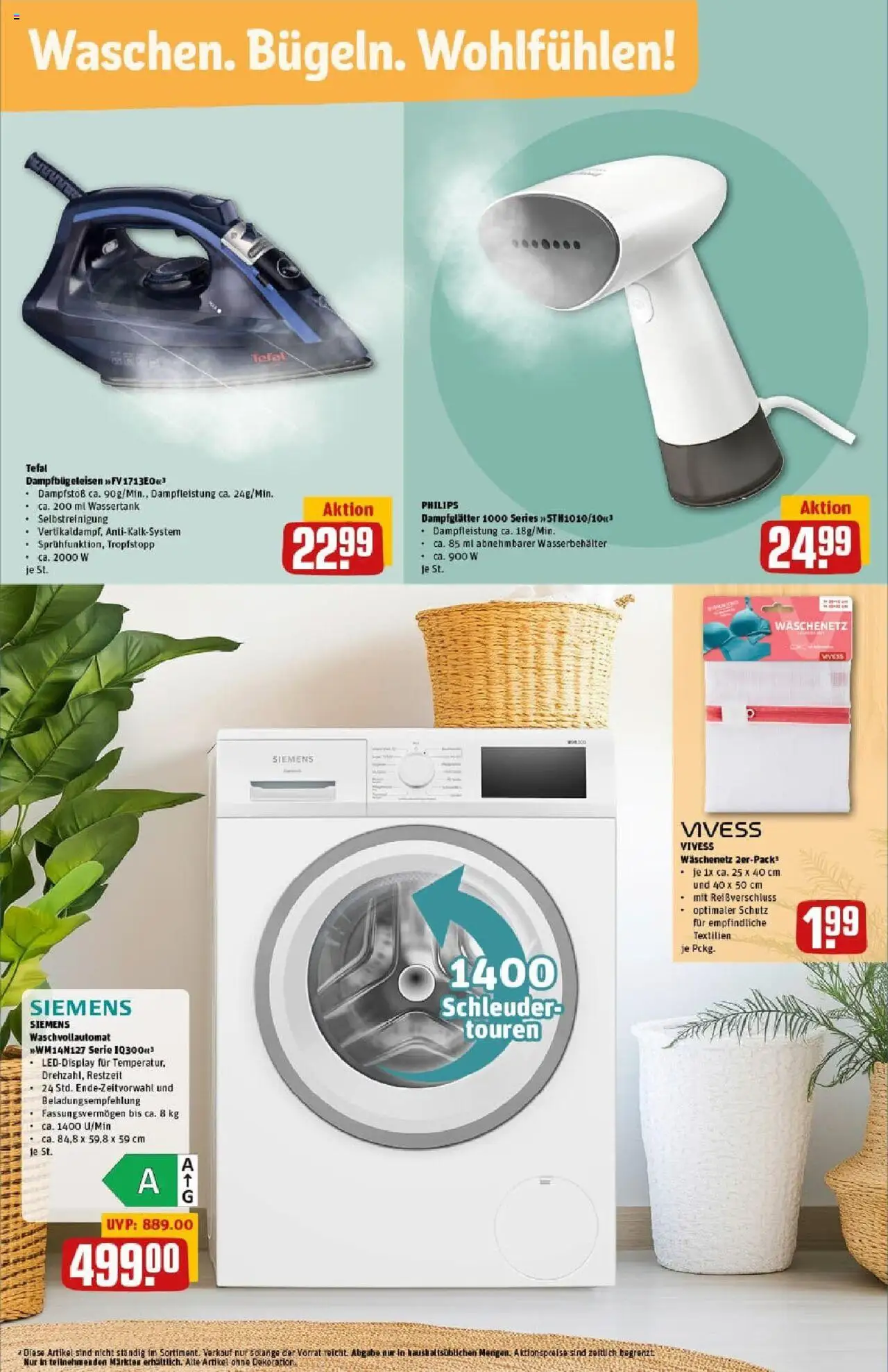 Rewe prospekt Lübeck	 - gültig ab dem 27.07.2025 | Seite: 32 | Produkte: Philips, Siemens