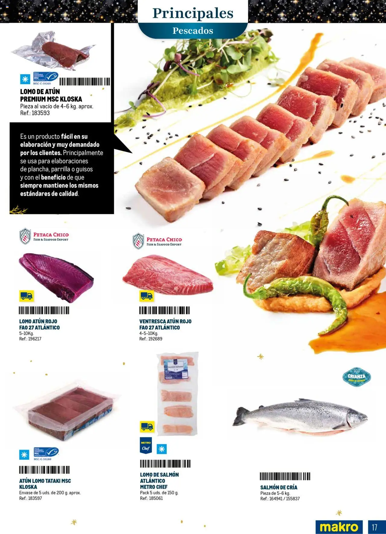 Makro - Comidas y Cenas de Navidad Norte 2 │ válido desde el 03.10.2025 | Página: 17 | Productos: Parrilla