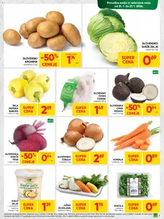 Tuš katalog akcije – veljaven od 21.01.2026 | Stran: 5 | Izdelki: Paprika, Zelenjava, Cesen, Pesa