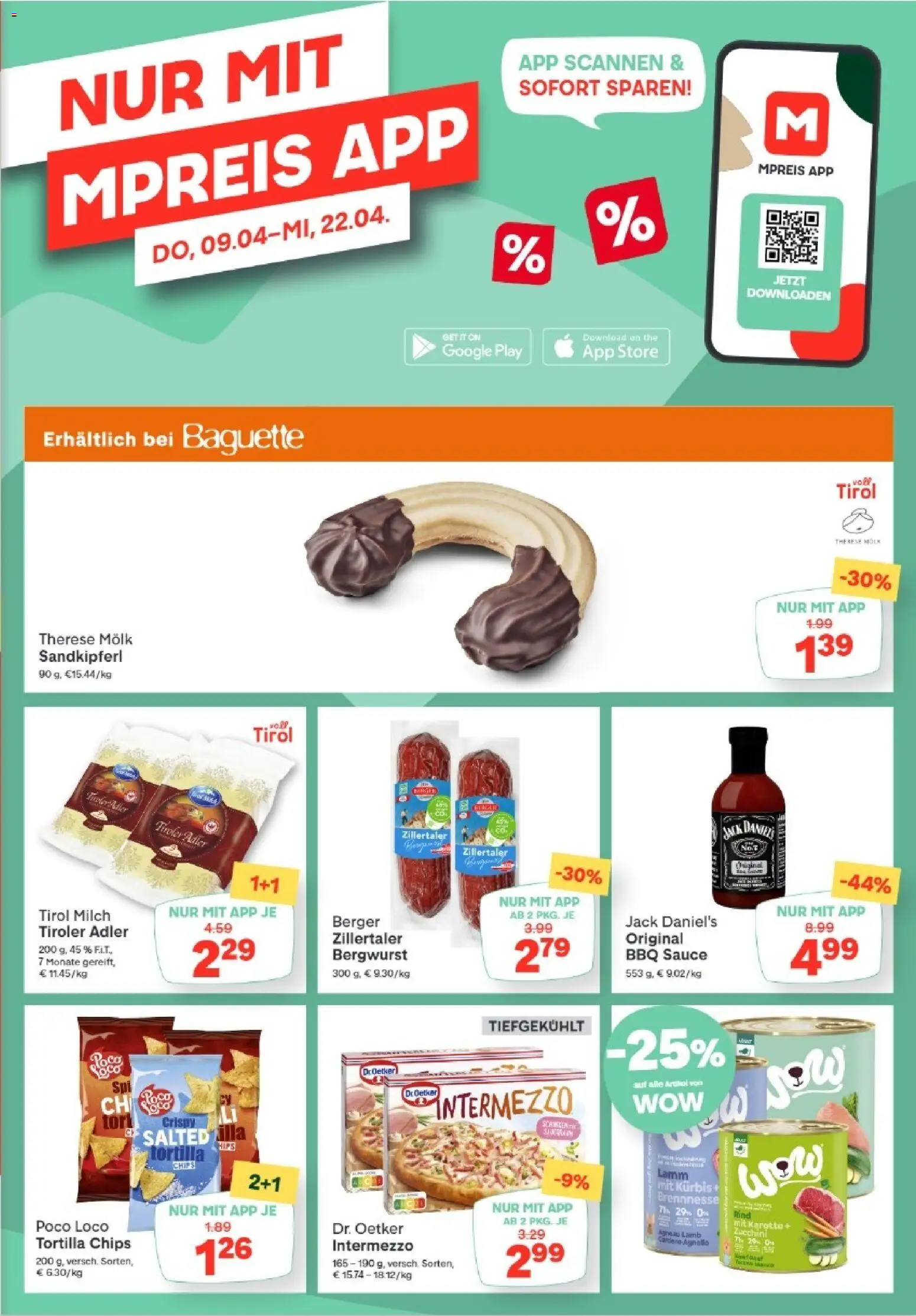 MPREIS Absam gültig ab 09.04.2026 | Seite: 13 | Produkte: Chips, Kürbis, Jääkaappipakastin, Milch