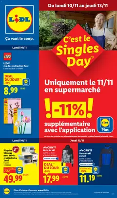 LIDL - Prévisualisation de LIDL catalogue les bonnes affaires de la semaine valide à partir de 10.11.2025