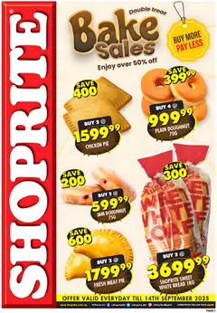 Offer preview "Shoprite Bake Sales"