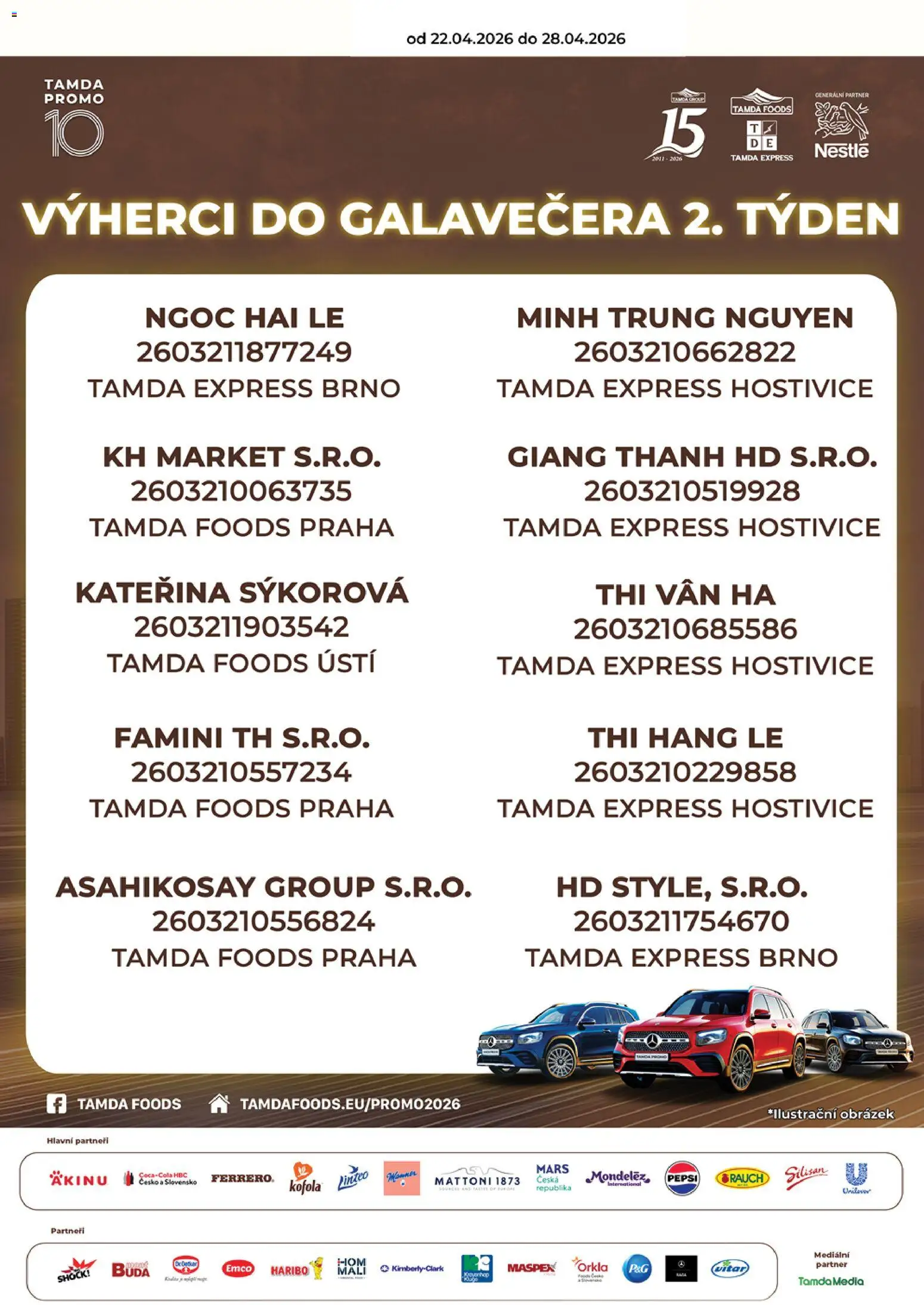 Tamda Foods leták od 22.04.2026 | Strana: 3 | Produkty: Mattoni, Haribo, Pepsi