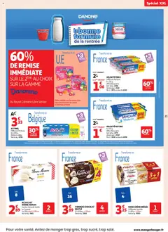  | Page: 23 | Produits: Abricot, Fraise, Semoule, Crème