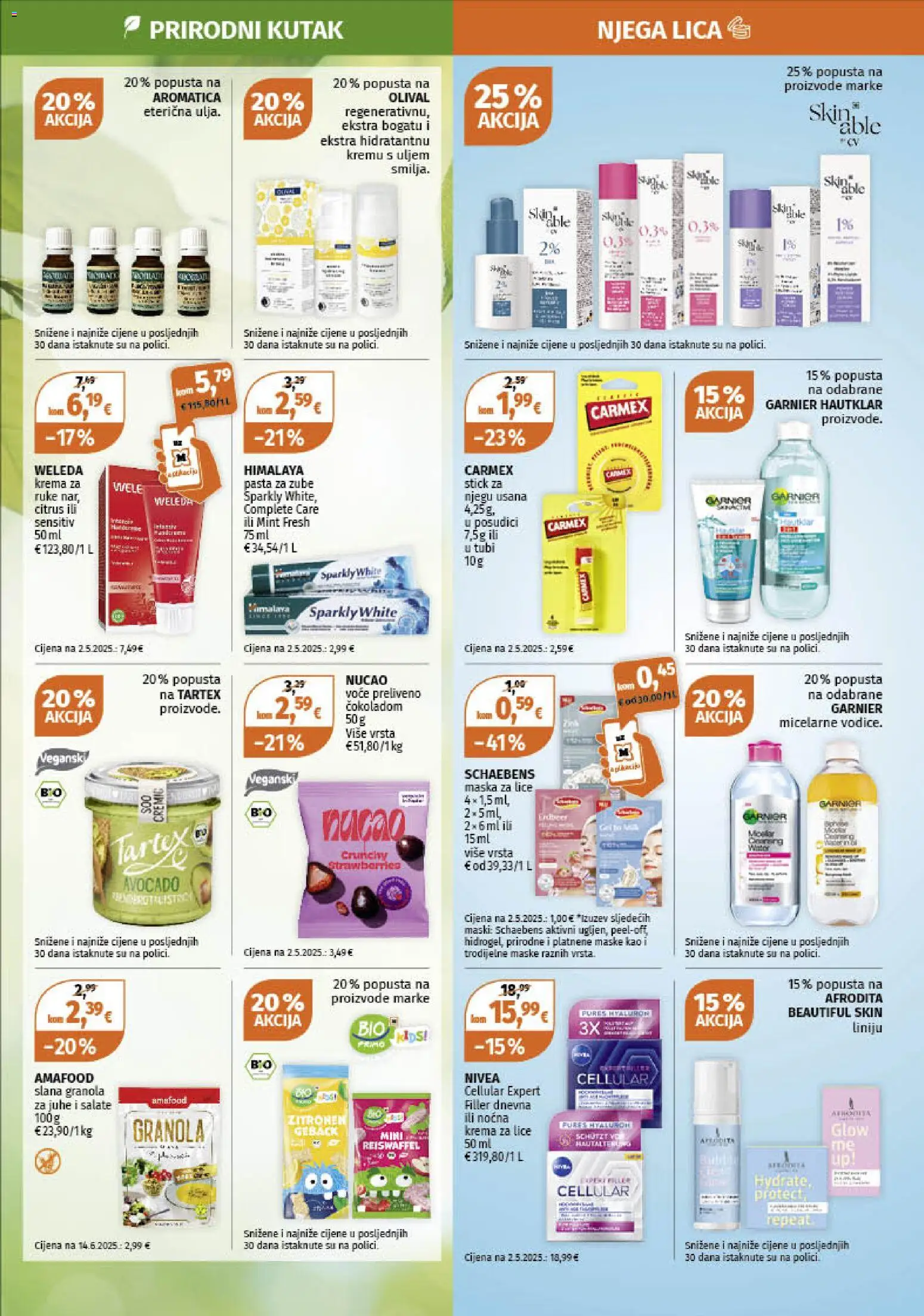Müller katalog | vrijedi od 02.02.2026 | Stranica: 7 | Proizvodi: Krema za lice, Maska, Krema, Nivea