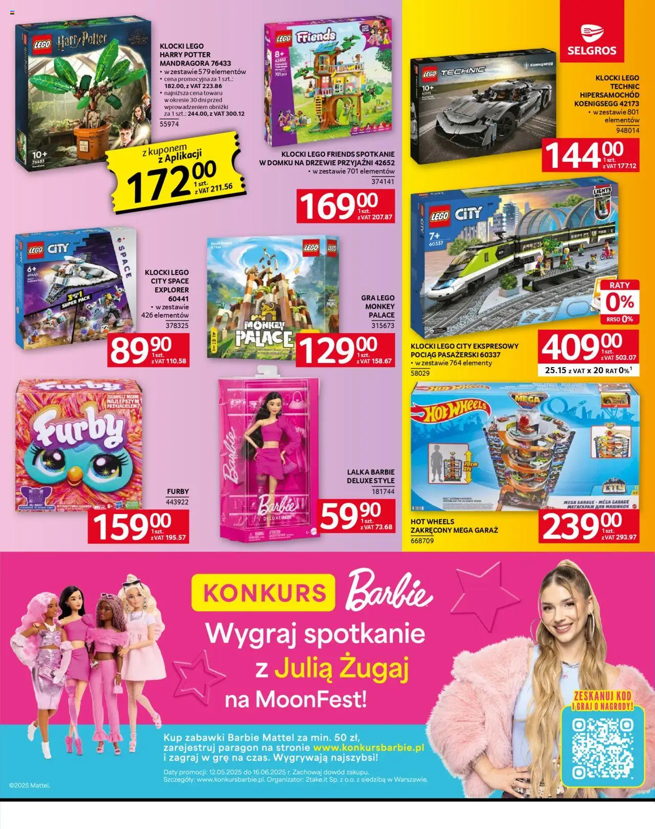 Selgros cash&carry Gazetka - Oferta przemysłowa od 22.05.2025 | Strona: 2 | Produkty: Gra, Lalka, Lego, Klocki Lego