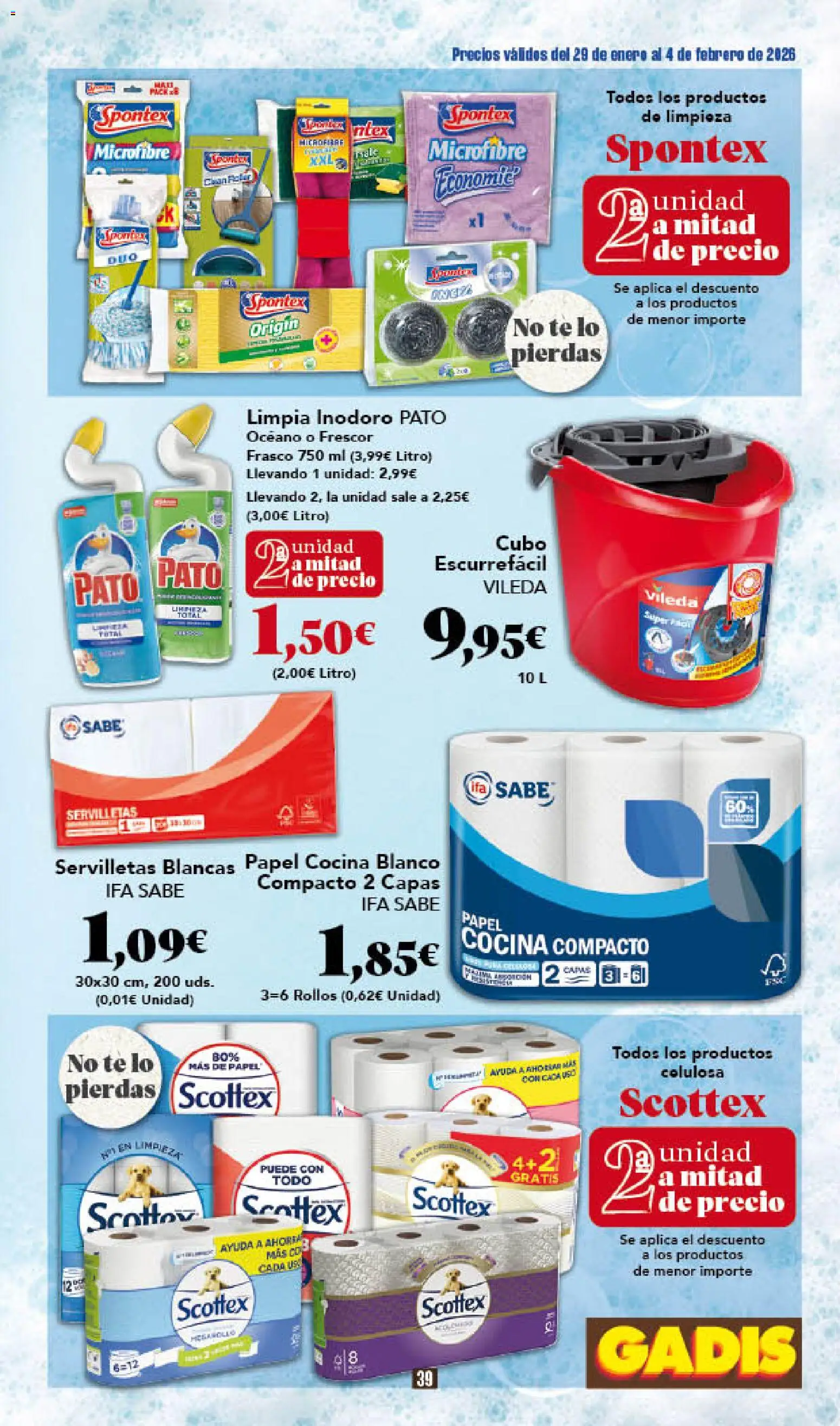 Gadis - folleto │ válido desde el 29.01.2026 | Página: 39 | Productos: Té, Cocina