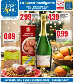 Anteprima del volantino Volantino Eurospin	 valido a partire dal 27.12.2025