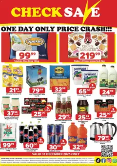 Check Save specials catalogue – valid from 31.12.2025