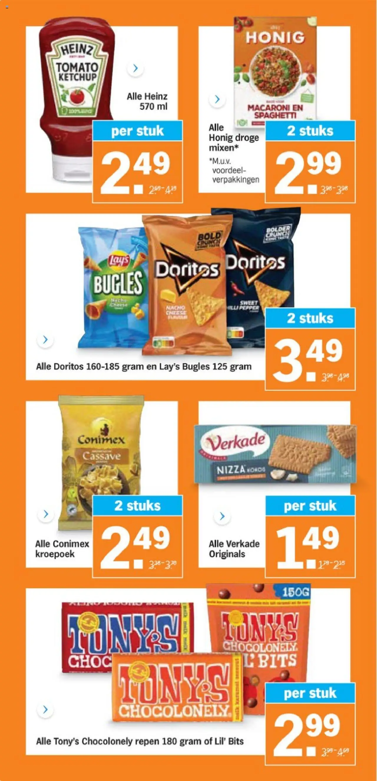  | Pagina: 28 | Producten: Ketchup, Macaroni, Doritos, Repen