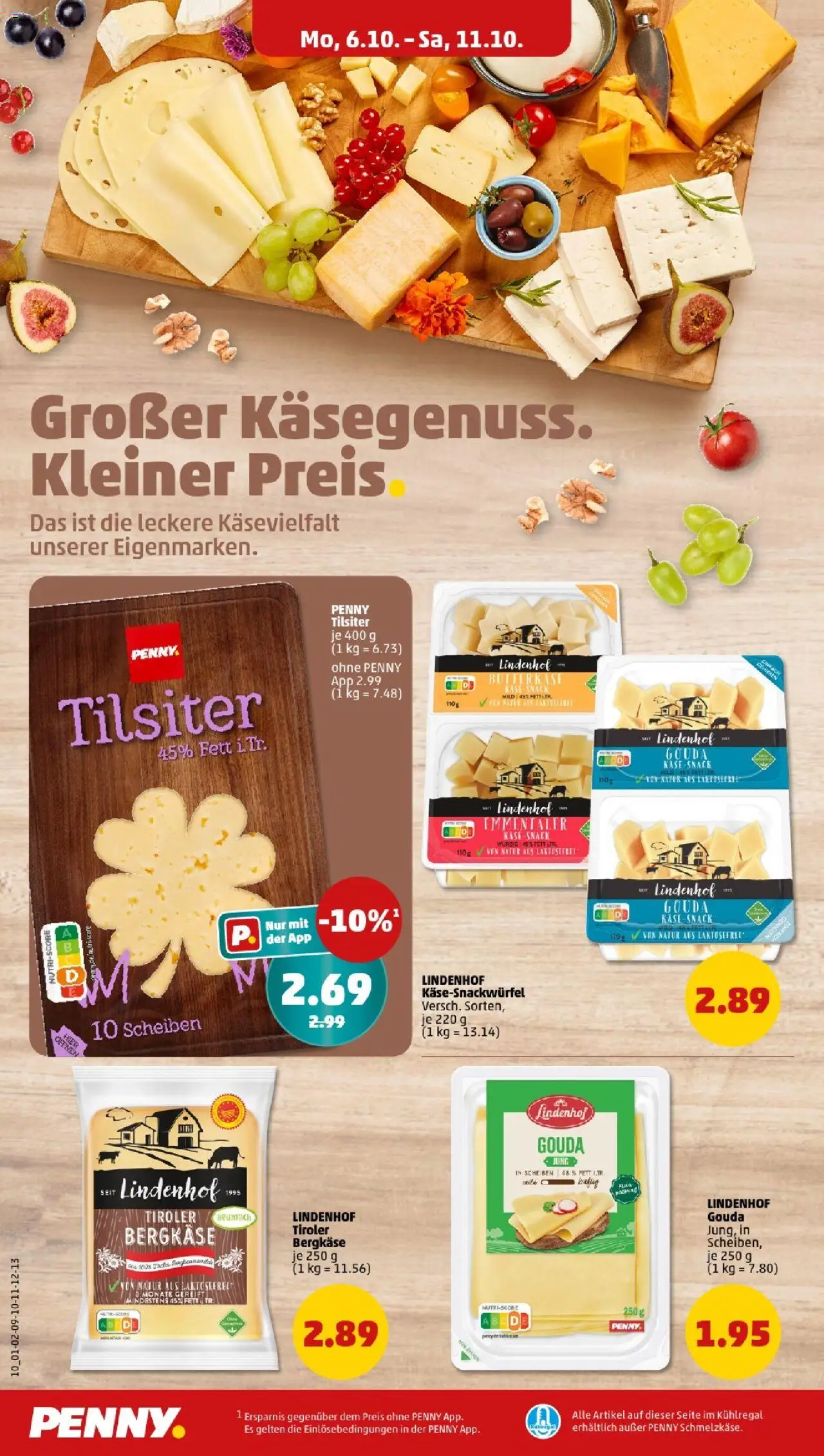 Penny - Thüringen – gültig ab 06.10.2025 | Seite: 12 | Produkte: Gouda