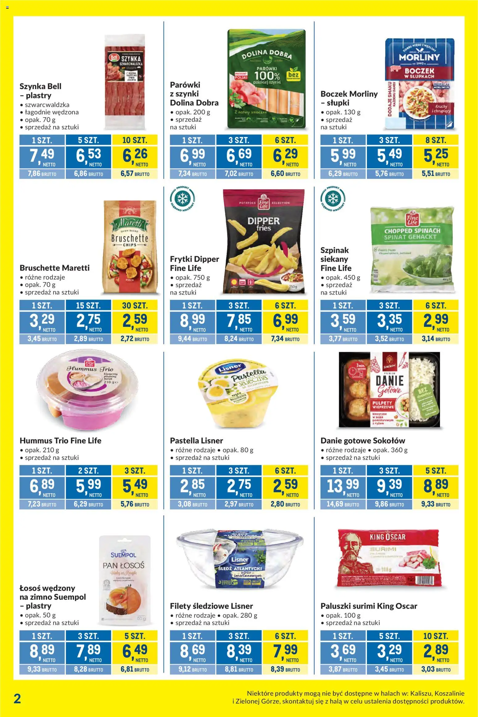 Makro Gazetka - Kupujesz więcej płacisz mniej od 27.12.2025 | Strona: 2 | Produkty: Bell, Szynka, Hummus, Paluszki