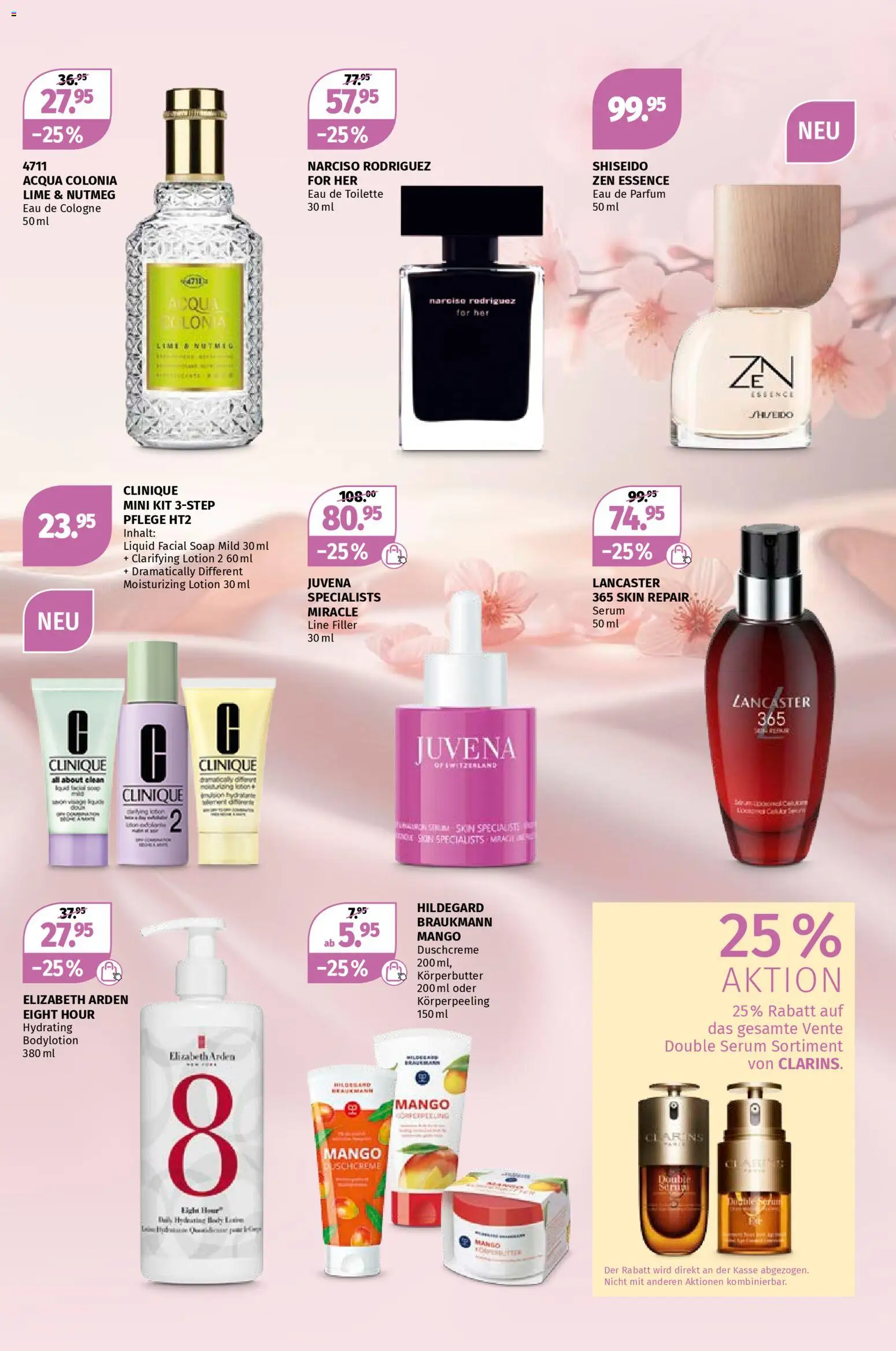 Müller aktionen Parfümerie – gültig ab 05.03.2026 | Seite: 3 | Produkte: Serum, Eau de toilette, Eau de Cologne, Mango